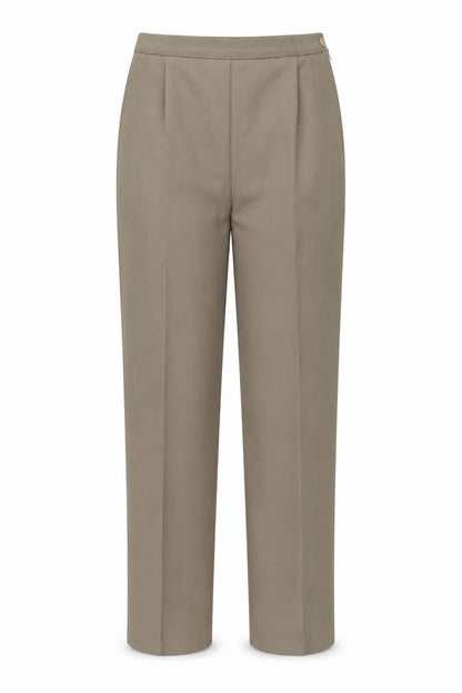 separates Womens Brown  Polyester Trousers  Size 14 L28 in Regular Button