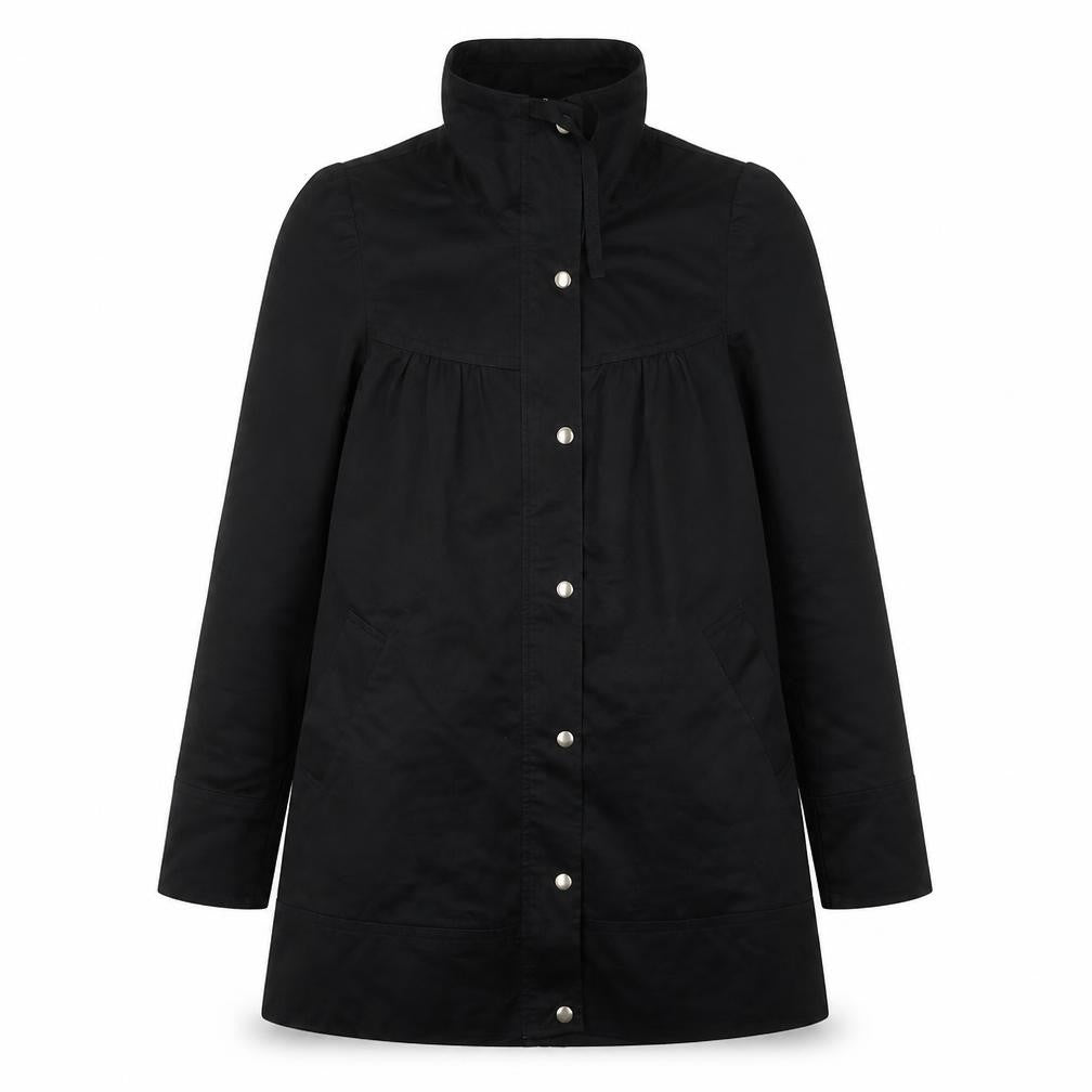 H&M Womens Black   Jacket  Size 8  Snap