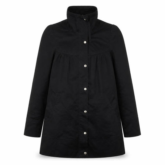 H&M Womens Black   Jacket  Size 8  Snap