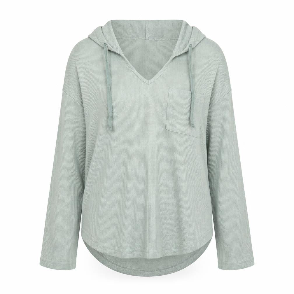 SheIn Womens Green  Polyester Pullover Hoodie Size 10  Pullover