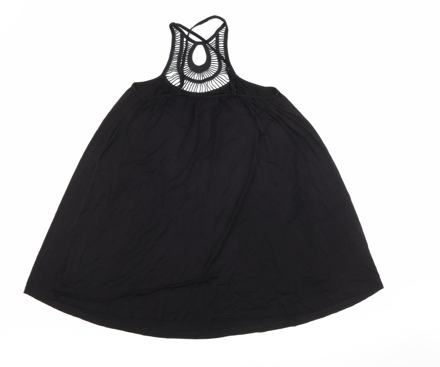 DORINA Womens Black  Viscose Shift  Size 10  Halter