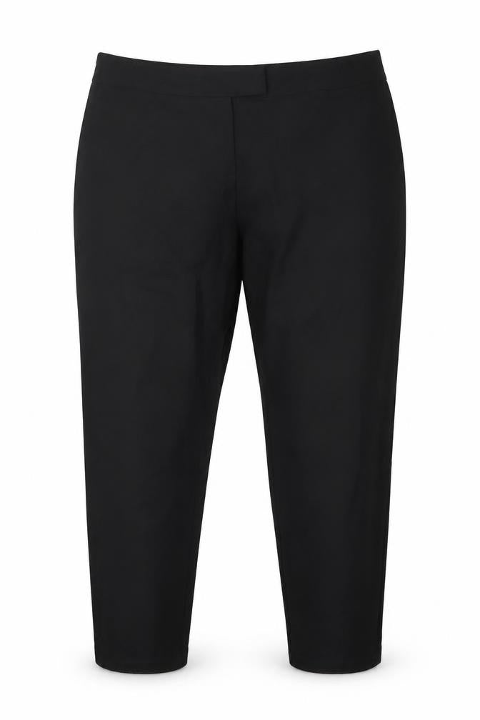 George Mens Black  Polyester Trousers  Size 18 L28 in Regular
