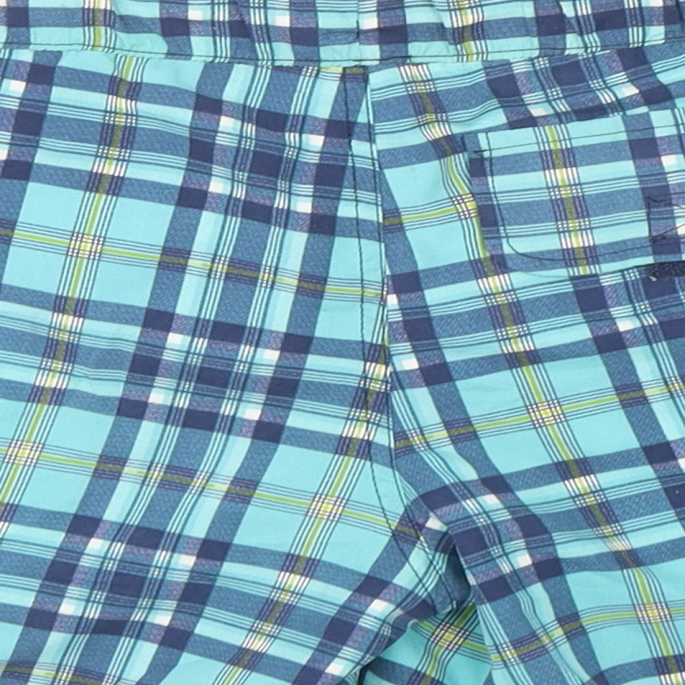 Vertbaudet Boys Multicoloured Plaid Polyester Bermuda Shorts Size 6 Years  Regular  - Swim Shorts
