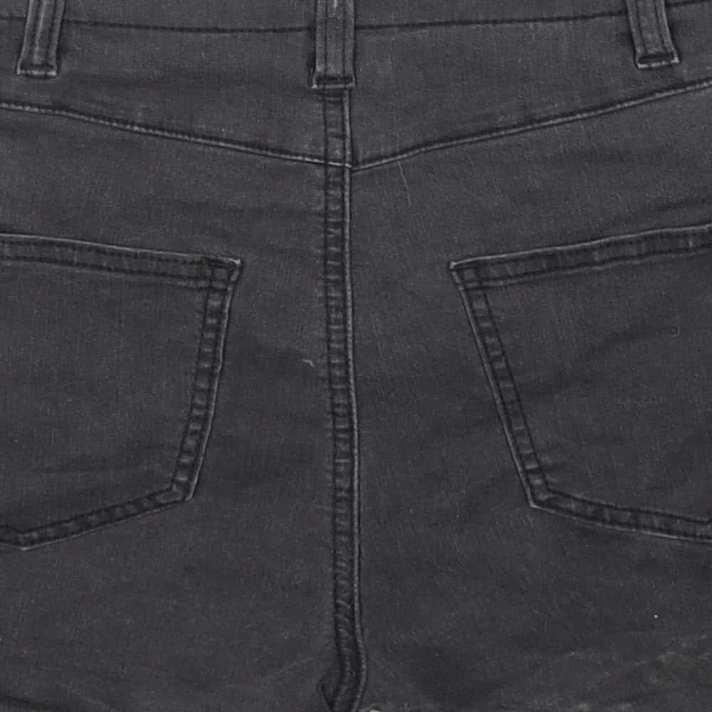 Denim Co Womens Black  Polyester Sailor Shorts Size 8 L3 in Regular Button