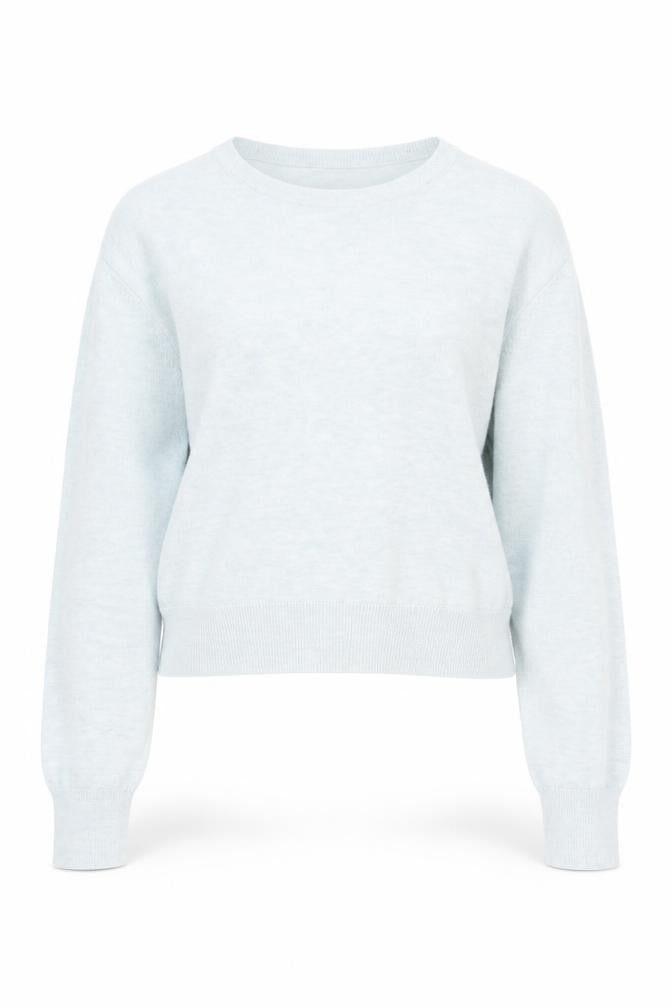 H&M Womens Blue Round Neck  Viscose Pullover Jumper Size S