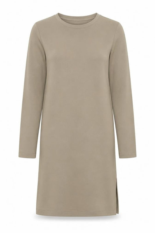 H&M Womens Green  Viscose Jumper Dress  Size XS  Crew Neck Pullover