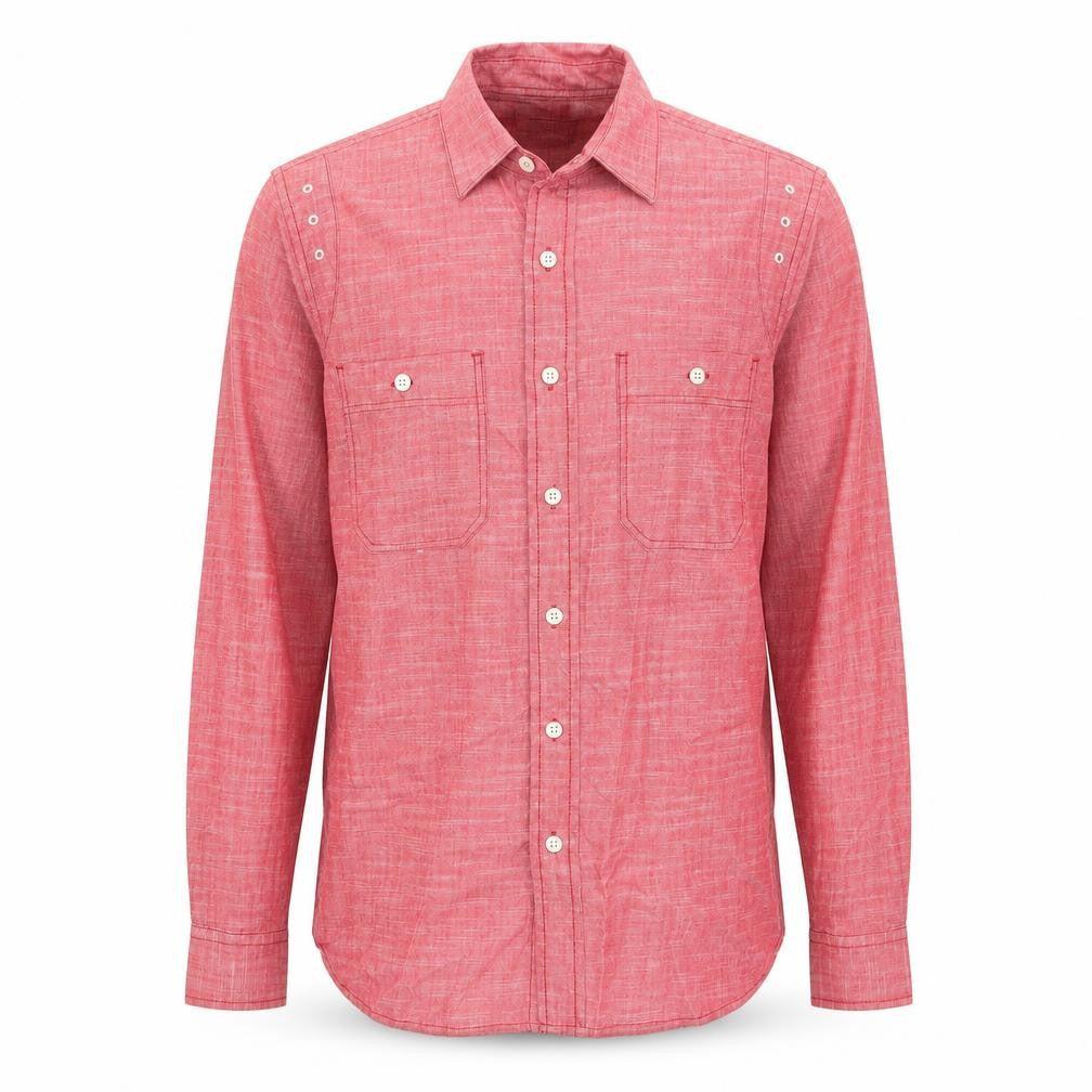 Topman Mens Pink  Cotton  Button-Up Size XS Collared Button