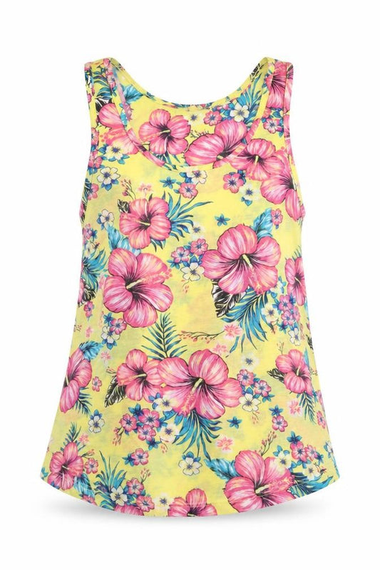Atmosphere Womens Multicoloured Floral Polyester Camisole Tank Size 10 Scoop Neck