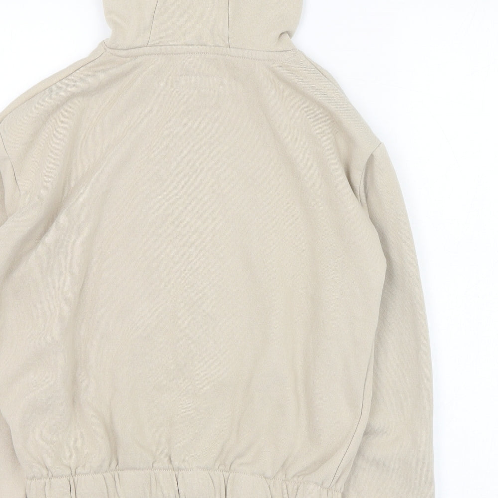 Primark Girls Beige  Cotton Pullover Hoodie Size 10-11 Years  Pullover - Let every moment inspire you