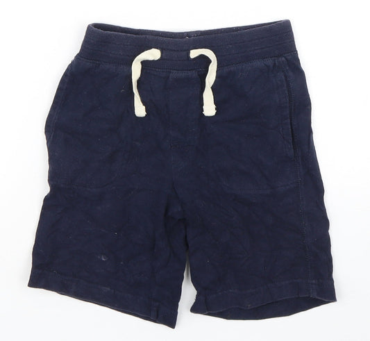 Gap Boys Blue  Cotton Sweat Shorts Size 5 Years  Regular