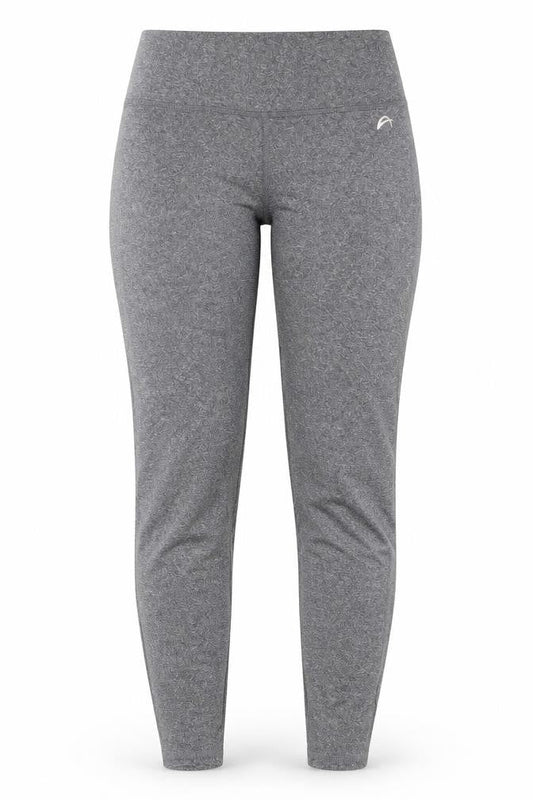 F&F Womens Grey  Polyester Compression Leggings Size 6 L26.5 in Regular Pullover