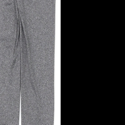 F&F Womens Grey  Polyester Compression Leggings Size 6 L26.5 in Regular Pullover