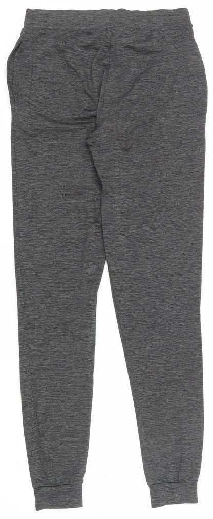 F&F Womens Grey  Polyester Compression Leggings Size 6 L30 in Regular Pullover