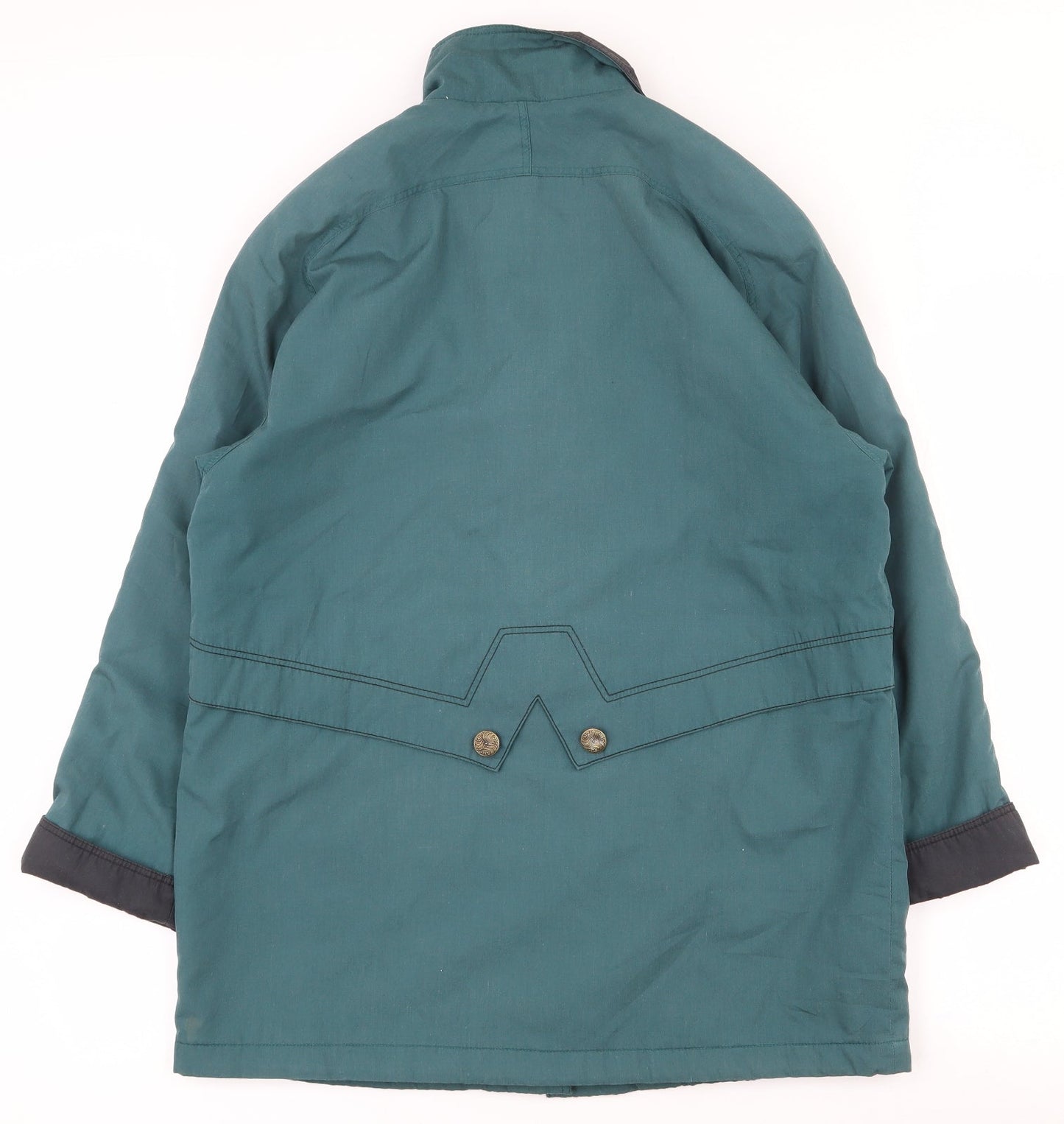telemac Womens Green   Jacket Coat Size 10  Zip