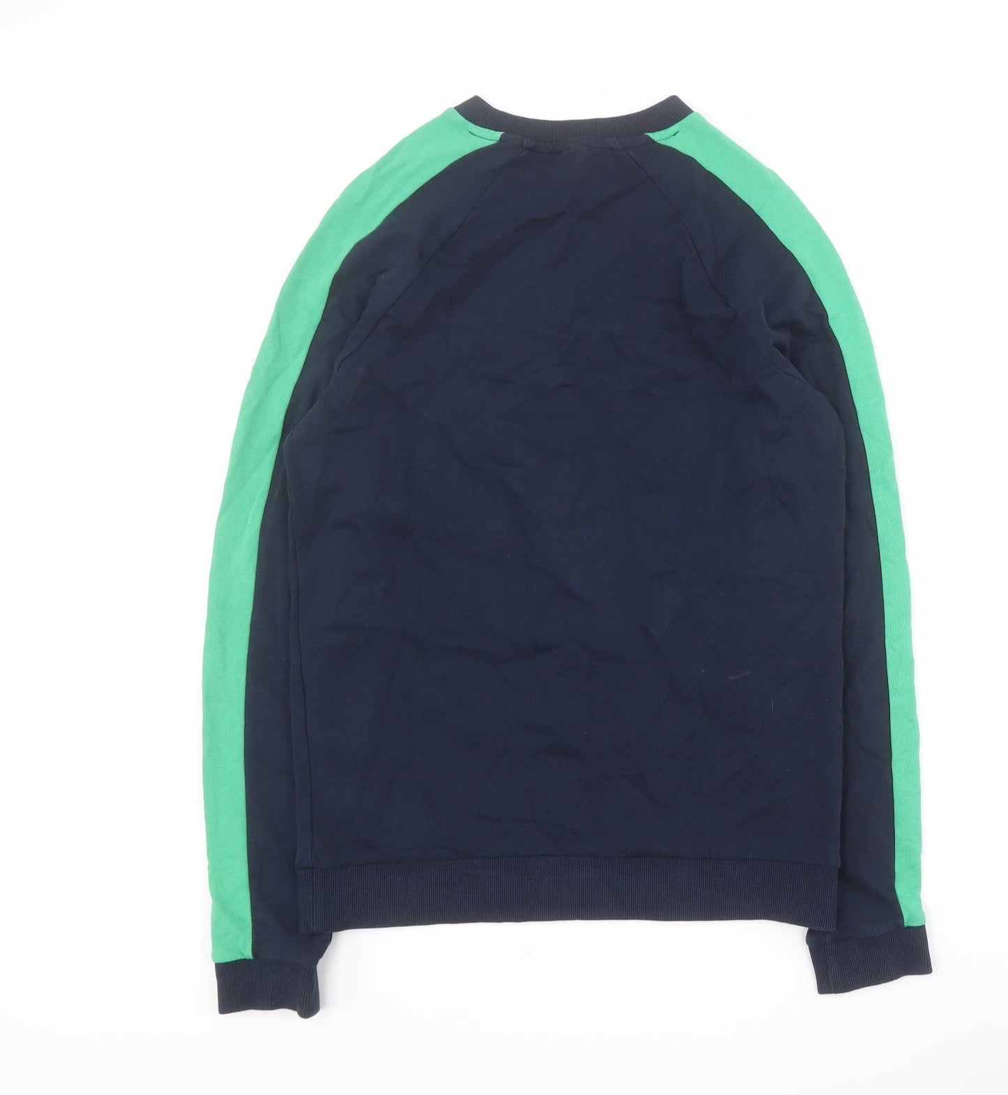 ASOS Mens Blue  Cotton Pullover Sweatshirt Size XS