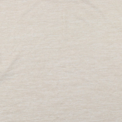 H&M Womens Beige Round Neck  Polyester Pullover Jumper Size M