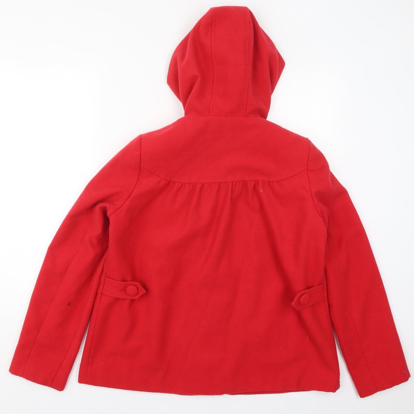 George Womens Red   Pea Coat Coat Size 12  Button