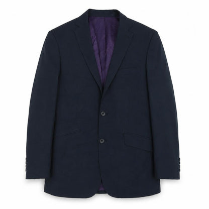 George Mens Blue  Polyester Jacket Suit Jacket Size 38