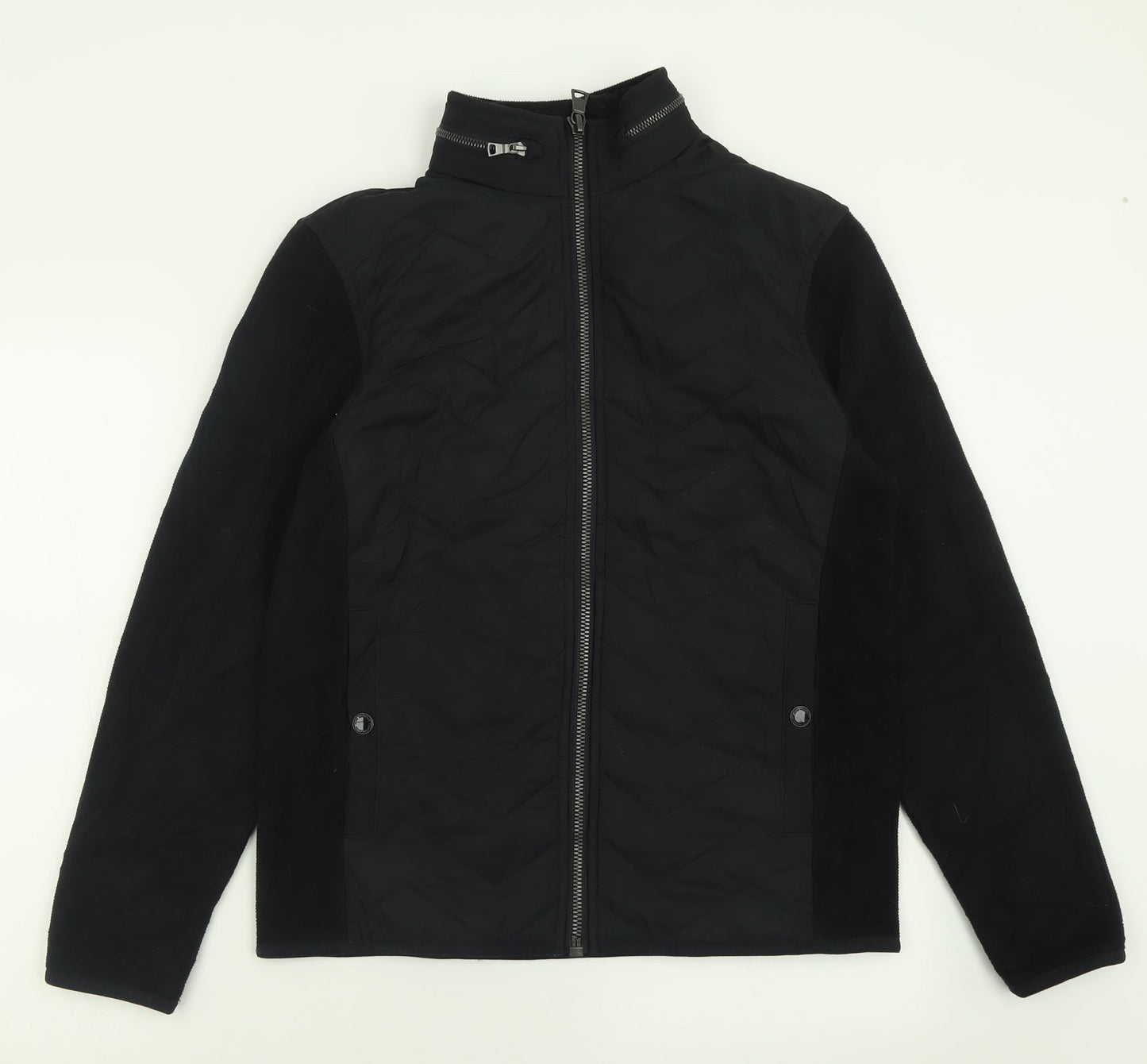 Blue Harbour Mens Black   Jacket  Size S  Zip