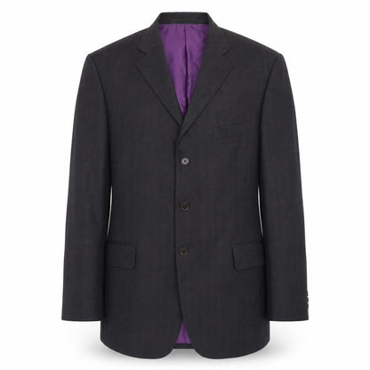 Impressions Mens Black  Wool Jacket Blazer Size 42
