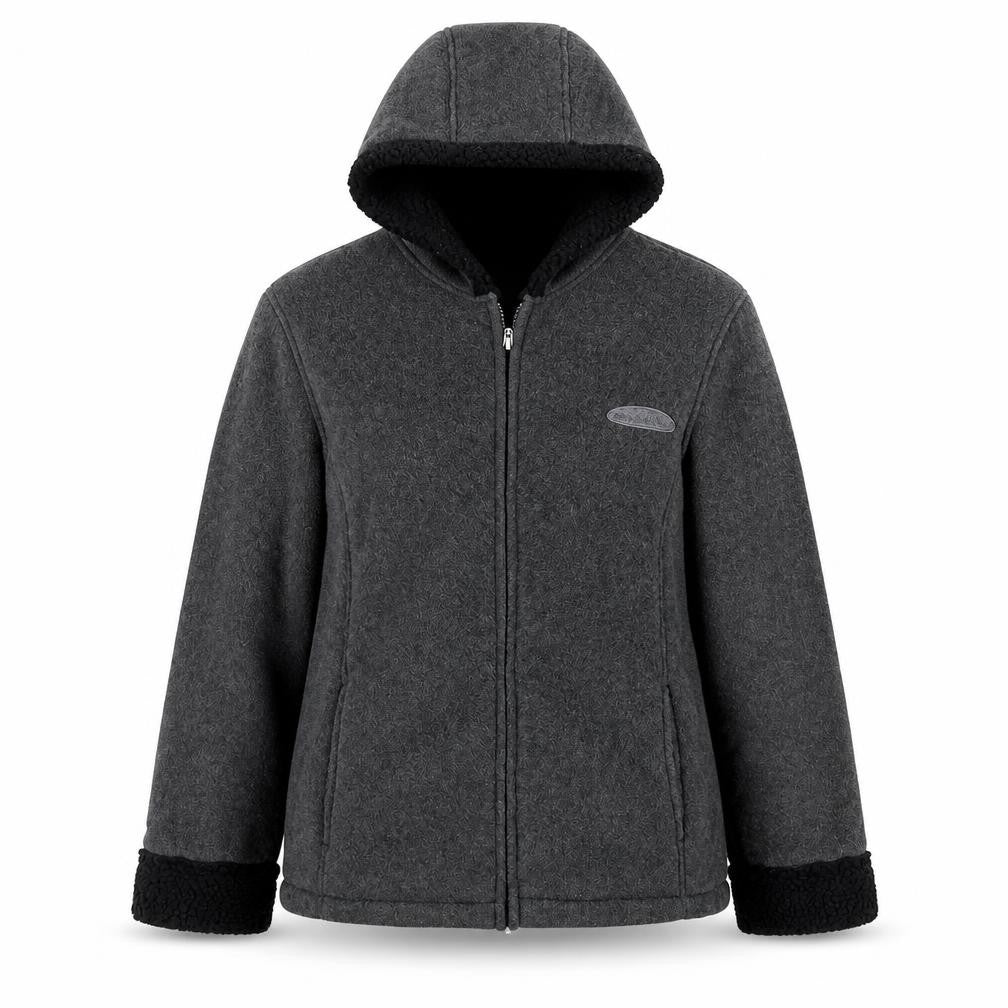 Pure & Natural Womens Grey   Jacket  Size 14  Zip