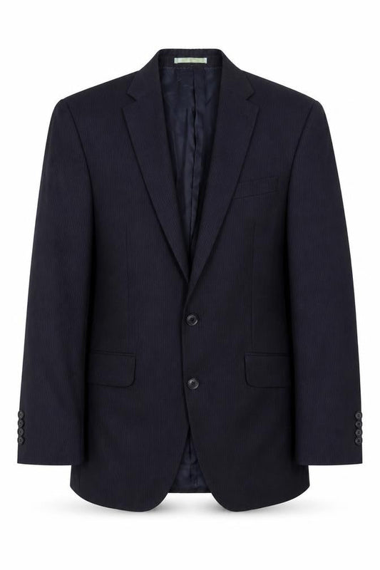 Next Mens Blue Striped Wool Jacket Blazer Size 38