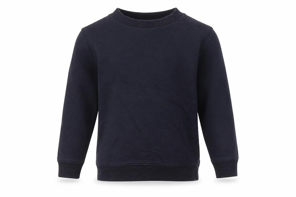 TU Boys Blue  Cotton Pullover Sweatshirt Size 3-4 Years  Pullover