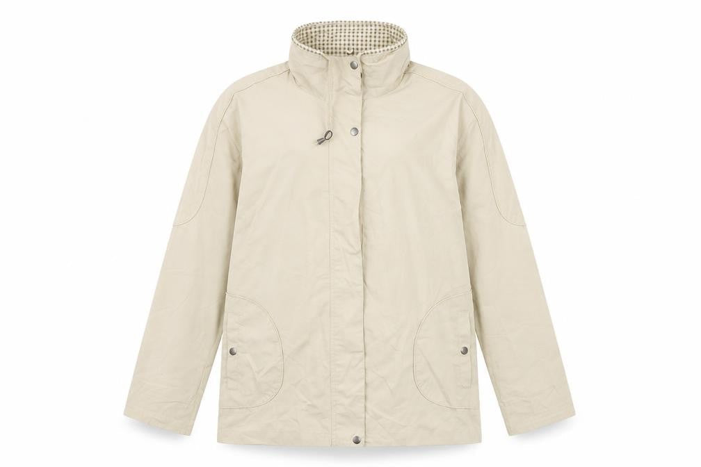 Blair Womens Beige   Jacket  Size M  Zip