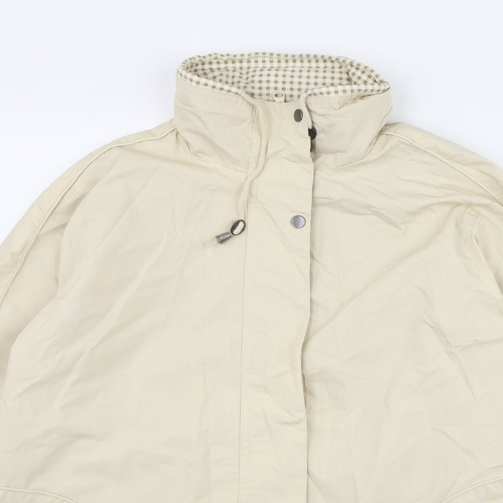 Blair Womens Beige   Jacket  Size M  Zip
