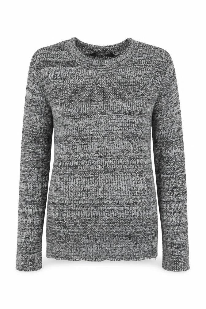 New Look Girls Grey Crew Neck  Acrylic Pullover Jumper Size 12 Years  Pullover