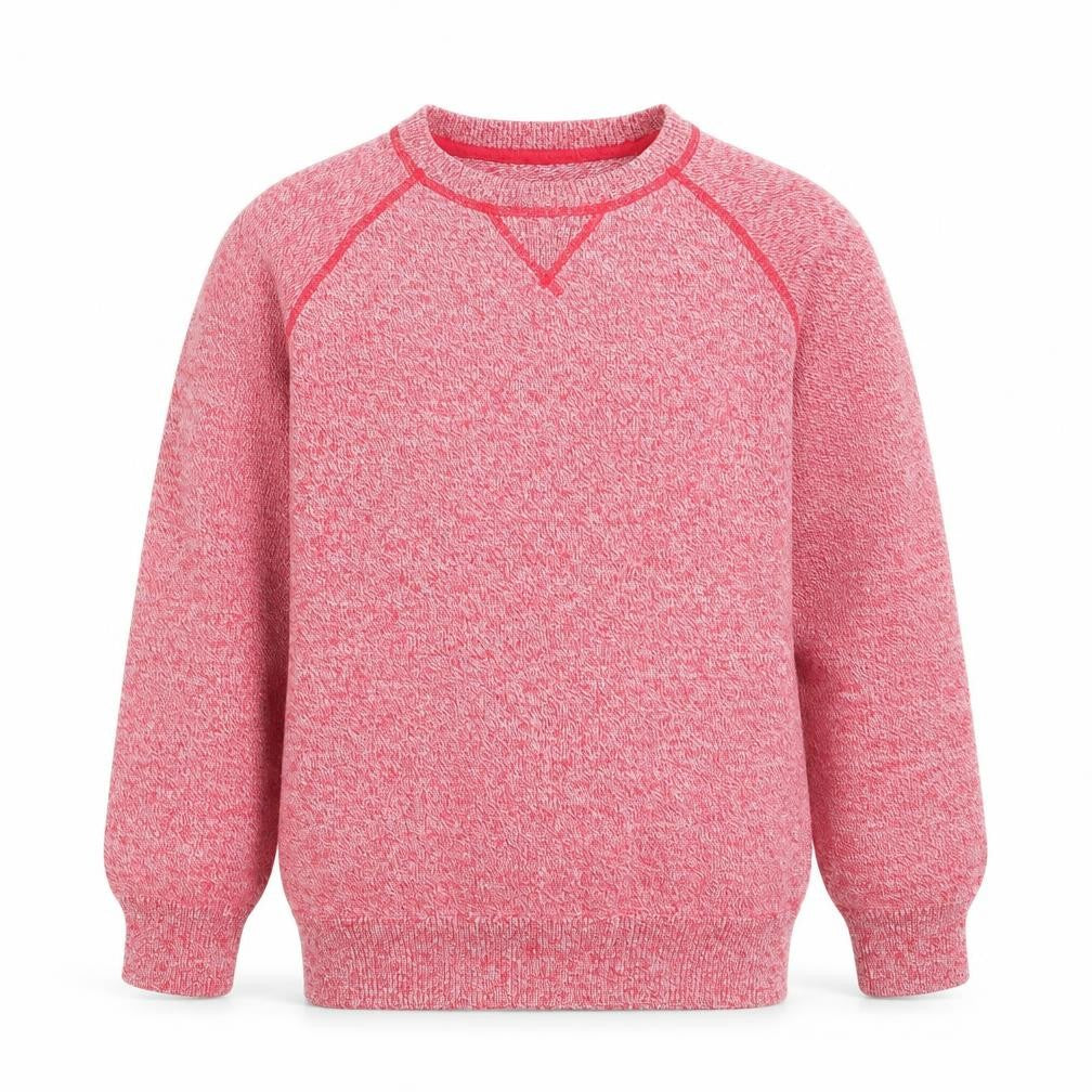Gap Girls Pink Crew Neck  100% Cotton Pullover Jumper Size 10-11 Years  Pullover