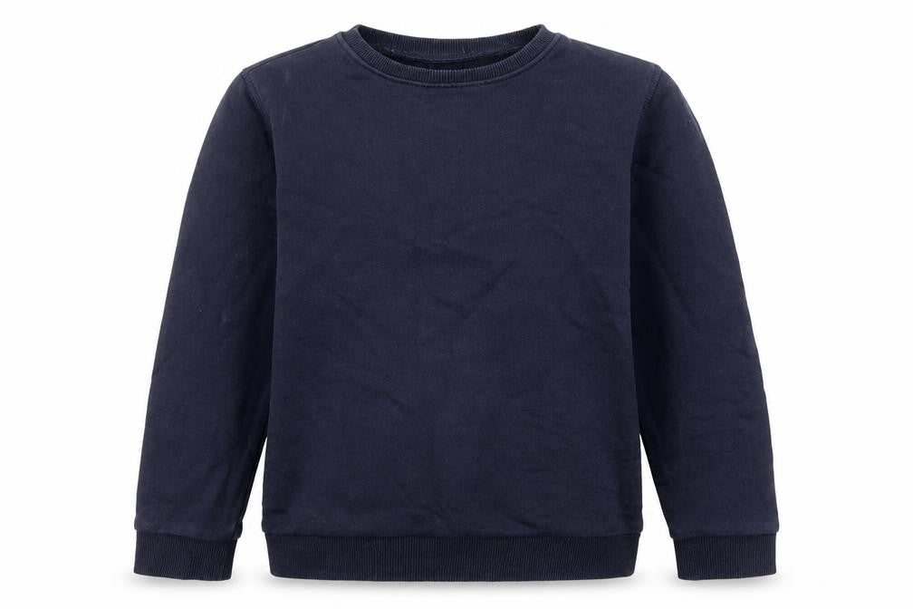 F&F Boys Blue  Cotton Pullover Sweatshirt Size 9-10 Years  Pullover