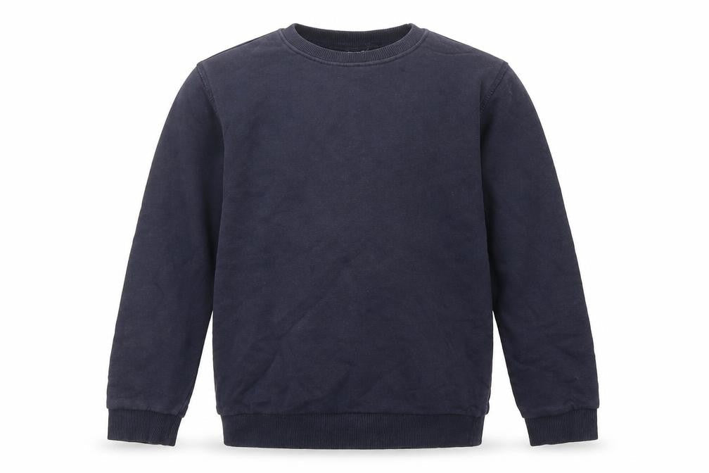 F&F Boys Blue  Cotton Pullover Sweatshirt Size 8-9 Years  Pullover