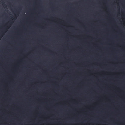 F&F Boys Blue  Cotton Pullover Sweatshirt Size 8-9 Years  Pullover