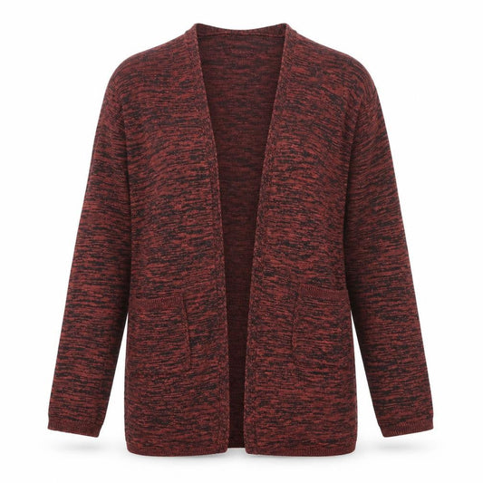 Atmosphere Womens Brown V-Neck  Viscose Cardigan Jumper Size 6