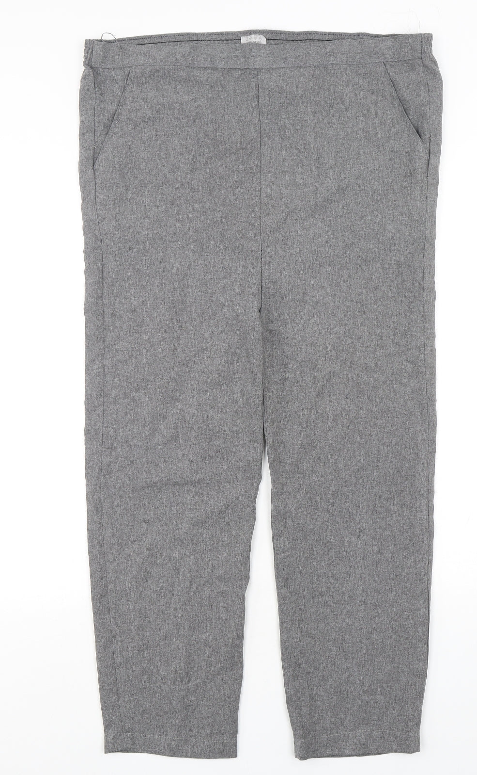 NSF Womens Grey  Polyester Trousers  Size 10 L25 in Regular