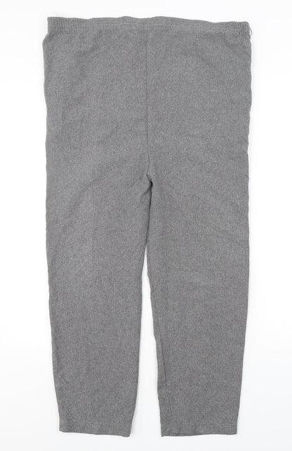 NSF Womens Grey  Polyester Trousers  Size 10 L25 in Regular