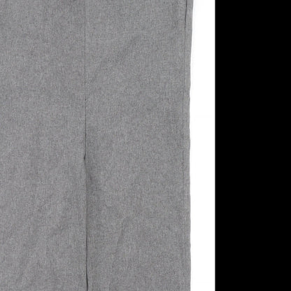 NSF Womens Grey  Polyester Trousers  Size 10 L25 in Regular