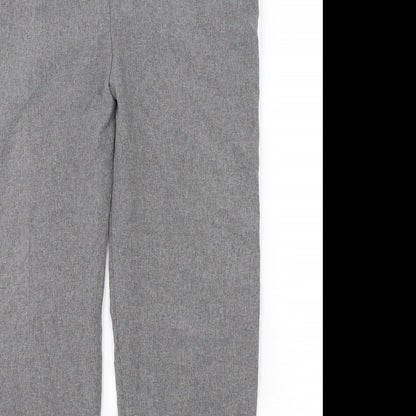 NSF Womens Grey  Polyester Trousers  Size 10 L25 in Regular
