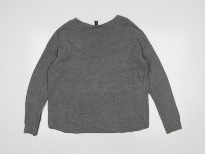 Gap Womens Grey  Cotton Pullover Sweatshirt Size L  Pullover