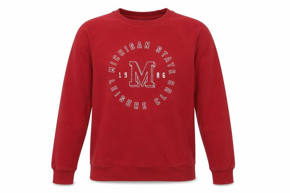 NEXT Mens Red  Cotton Pullover Sweatshirt Size XS