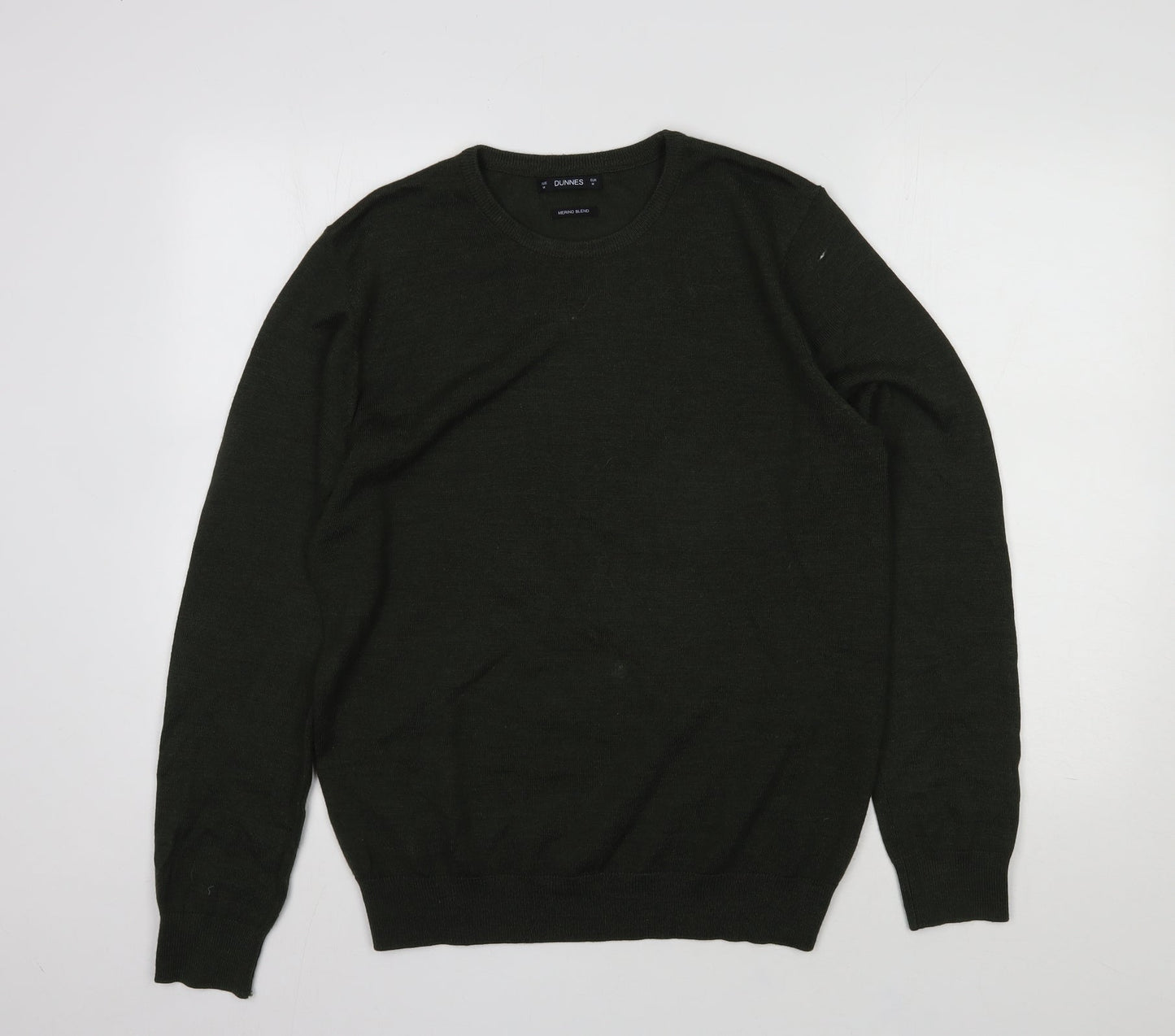 Dunnes Stores Mens Green  Chlorofibre Pullover Sweatshirt Size M