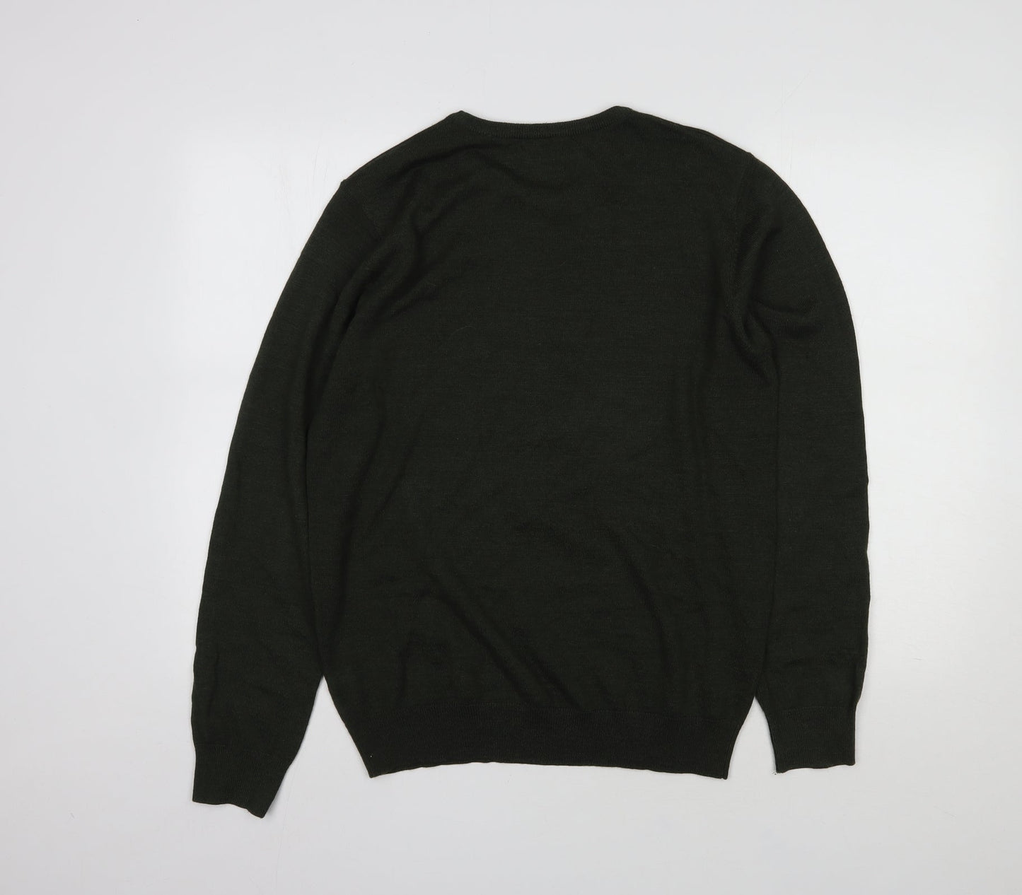 Dunnes Stores Mens Green  Chlorofibre Pullover Sweatshirt Size M