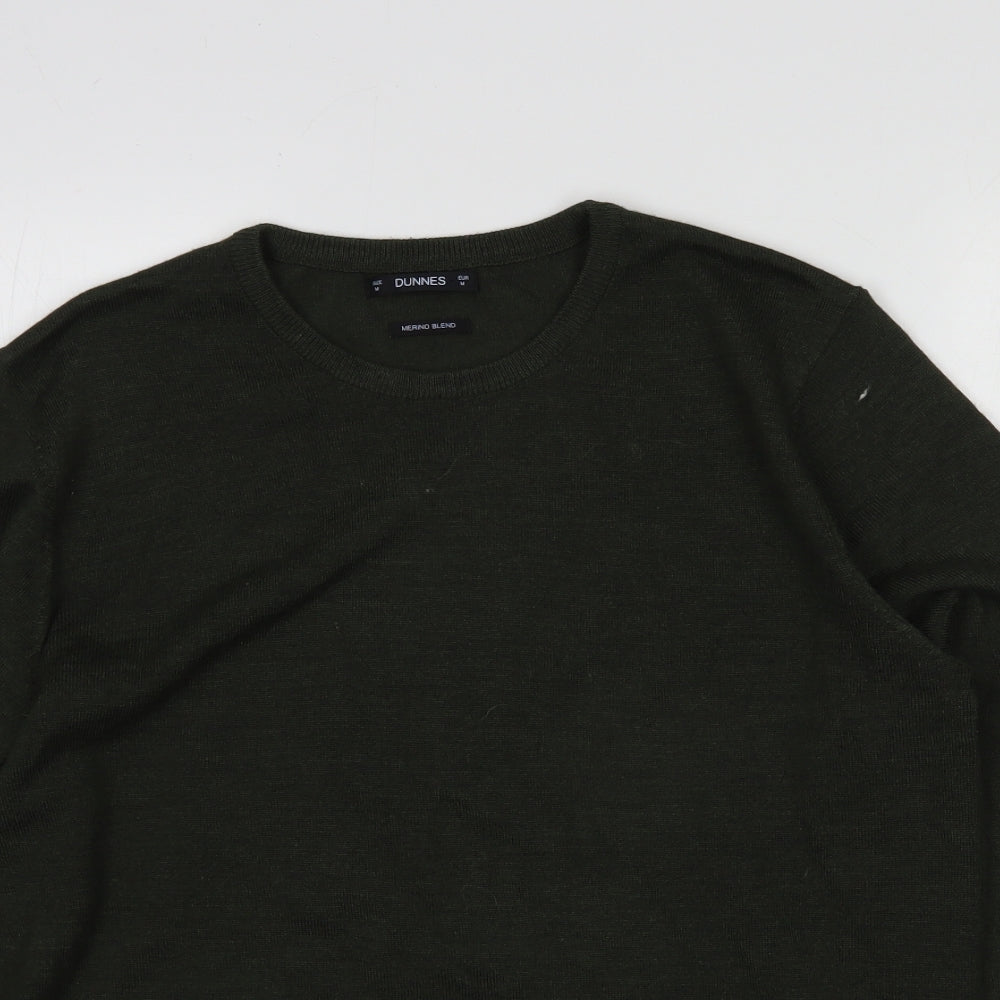 Dunnes Stores Mens Green  Chlorofibre Pullover Sweatshirt Size M