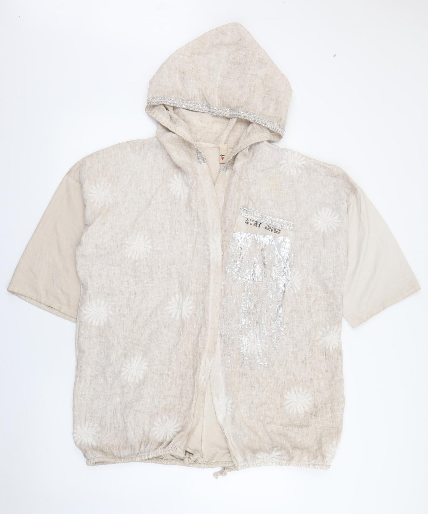 Preworn Womens Beige   Jacket  One Size
