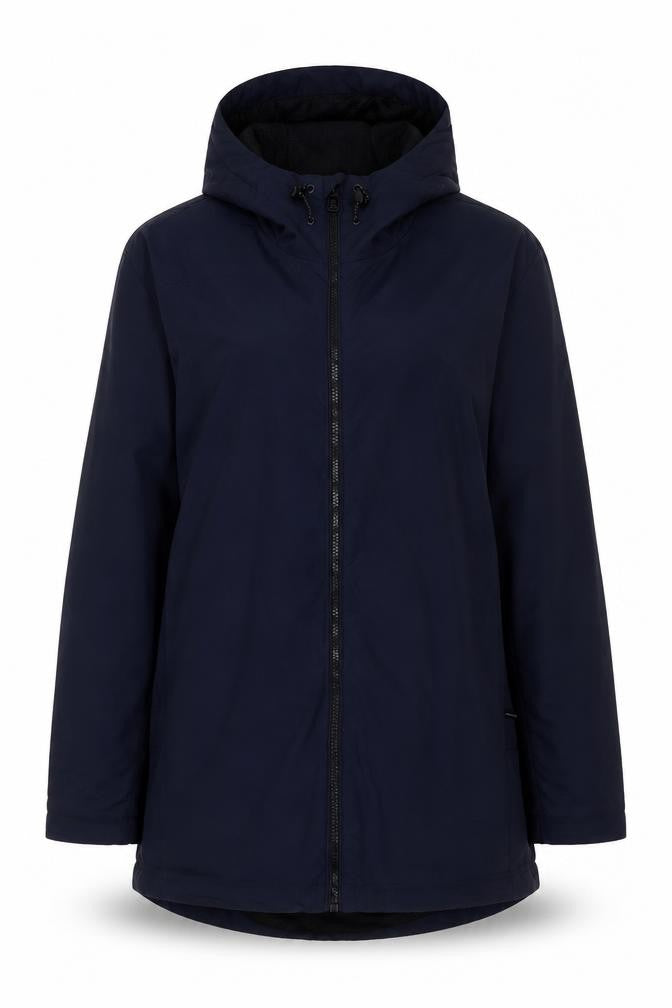 TESCO Womens Blue   Anorak Coat Size M  Zip