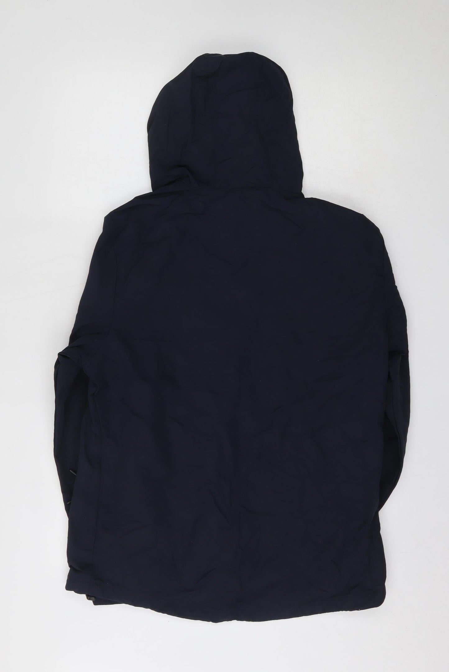 TESCO Womens Blue   Anorak Coat Size M  Zip