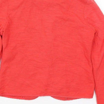 New Look Womens Pink   Jacket  Size 10  Button
