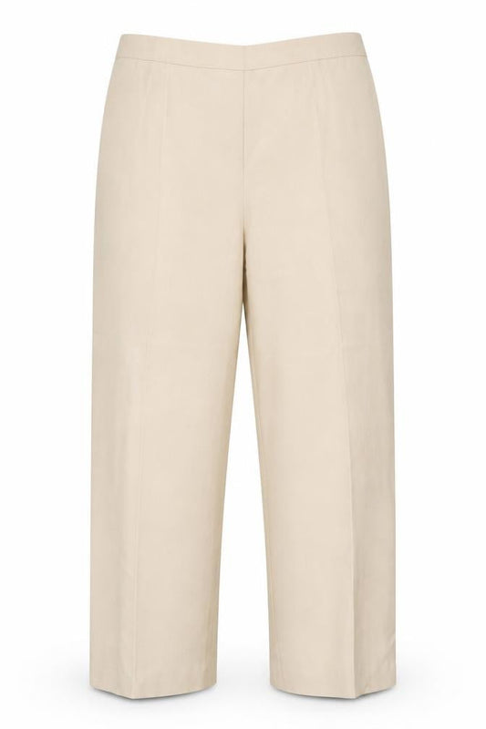 Preworn Womens Beige  Polyester Trousers  Size 20 L25 in Regular
