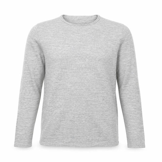 Next Mens Grey Round Neck  Cotton Pullover Jumper Size M